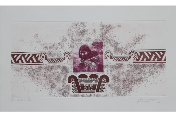 COLOMBIA III<br>55x90cm<br>fotograbado, aguafuerte y aguatinta